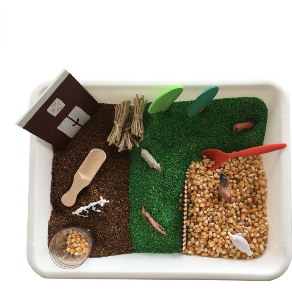 Beyaz Tavşan Oyun Evi Çiftlik Temalı Montessori Duyusal Oyunlar Seti Eğitici Oyuncak Fiyatı