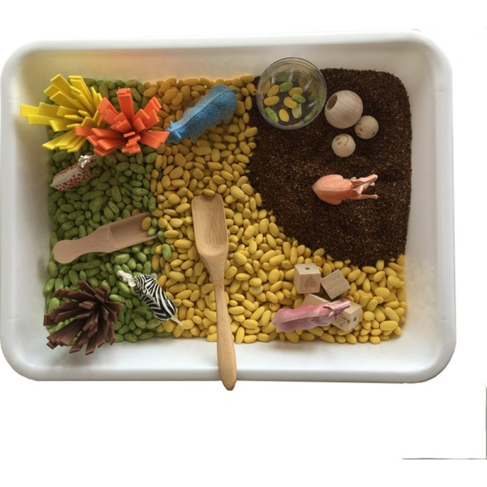 Beyaz Tavşan Oyun Evi Safari Temalı Montessori Duyusal Oyunlar Seti Oto Boyaları Fiyatı