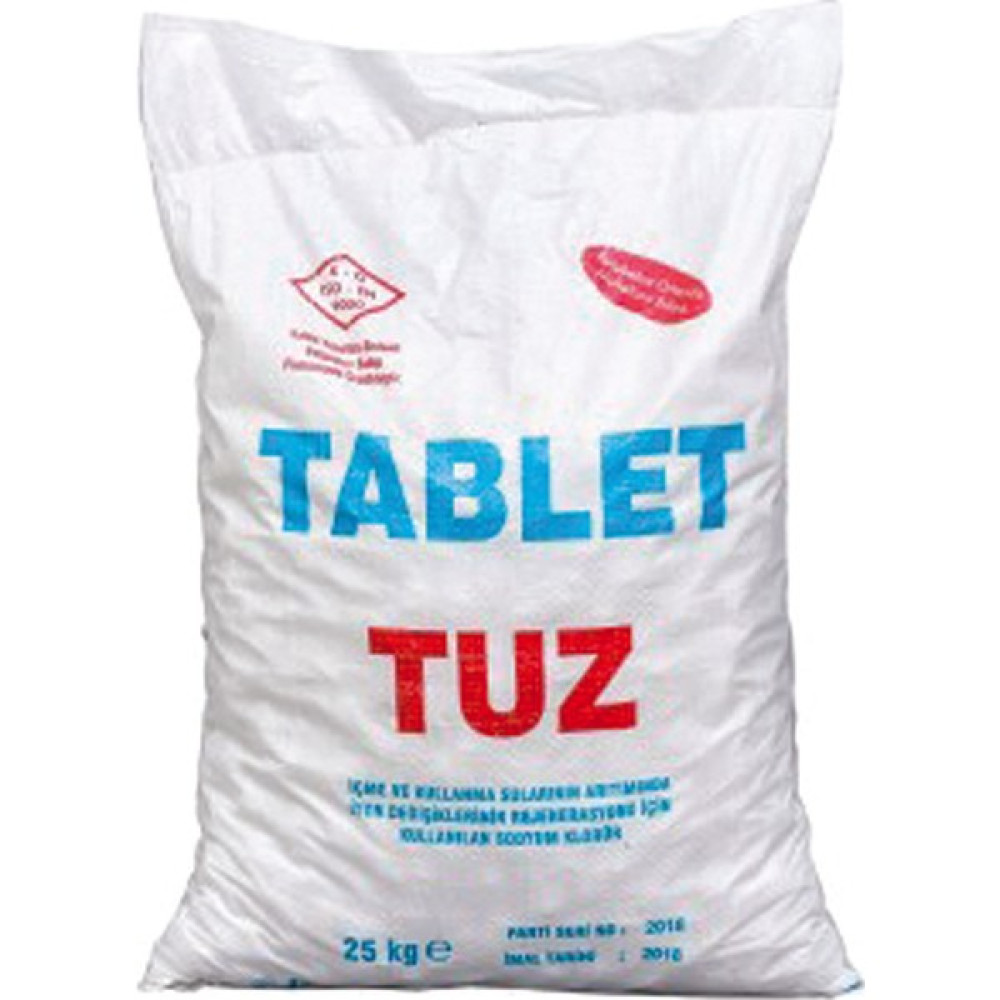 Beyaz Tuz Tablet Tuz Sodyum Klorür Arıtma havuz yumuşatma Tuzu 25 kg Bahçe Makinesi Aksesuar & Yedek Parça Fiyatı