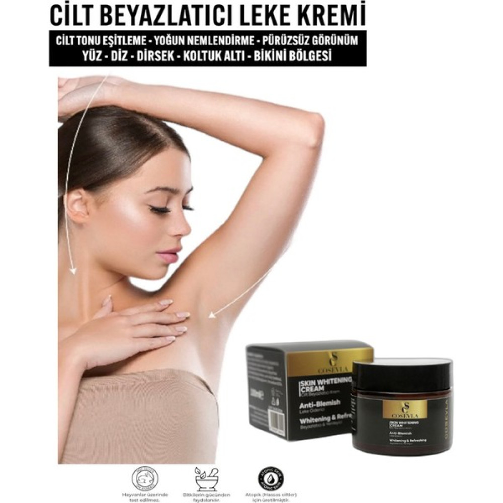 Beyazlatıcı Bakım Kremi Özel Bölge-Koltuk Altı-Yüz-Dirsek Kararmalar 100ML Whıtenıng Cream Leke Kremi Fiyatı