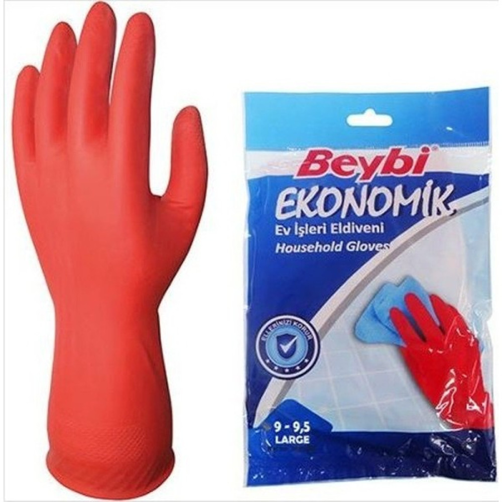 Beybi Bulaşık Eldiveni Large 9 - 9.5 - L Temizlik Malzemeleri Fiyatı