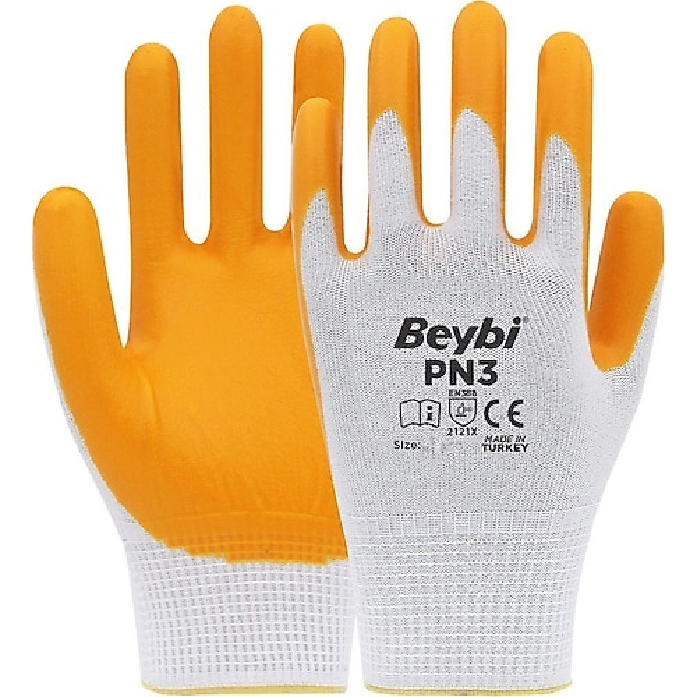 Beybi Pn3 Sarı Eldiven 12'li İş Eldiveni Fiyatı