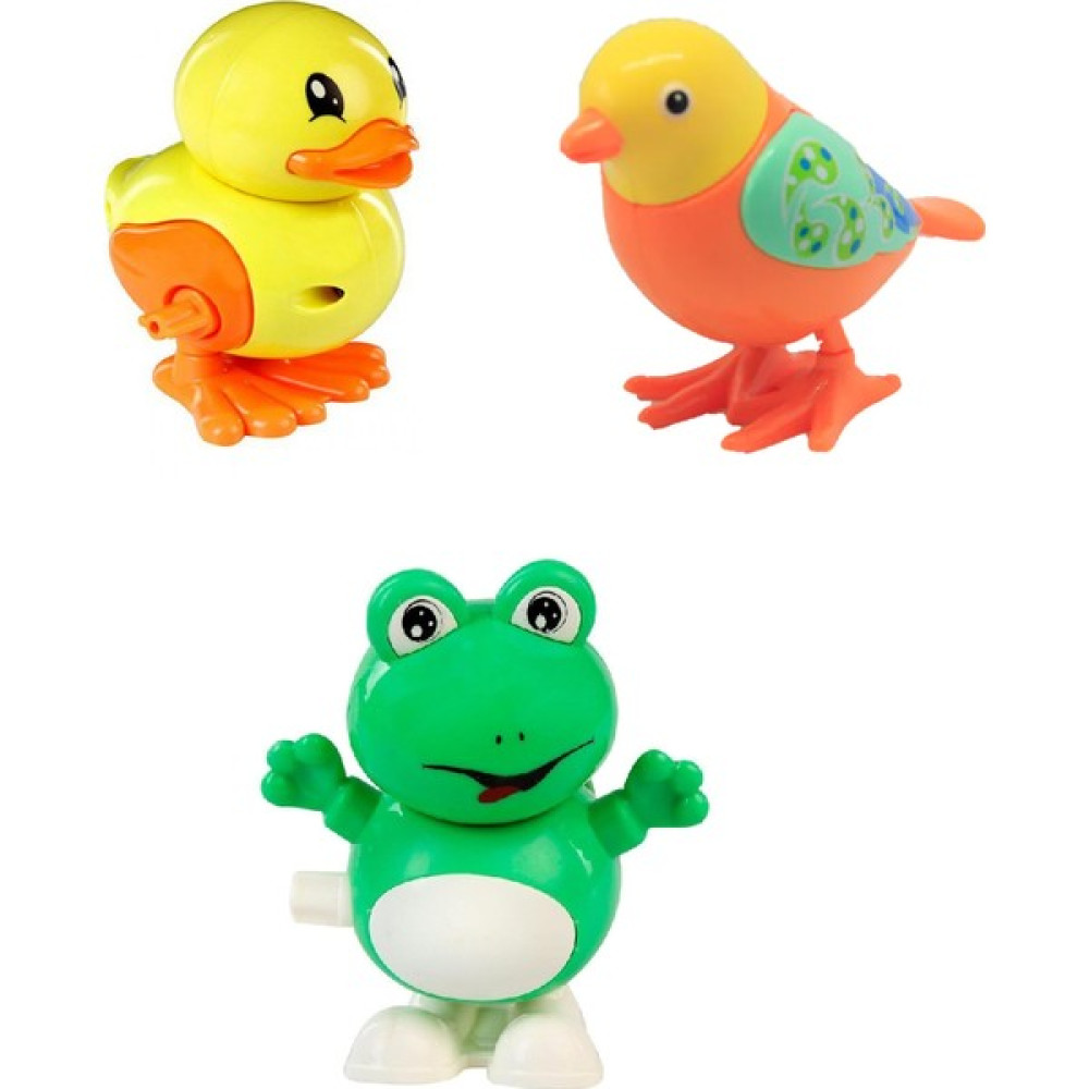 Beybisi Oyuncak Kurmalı Emekleme Arkadaşı Ördek + Kuş + Kurbağa Bebek Oyuncakları Fiyatı