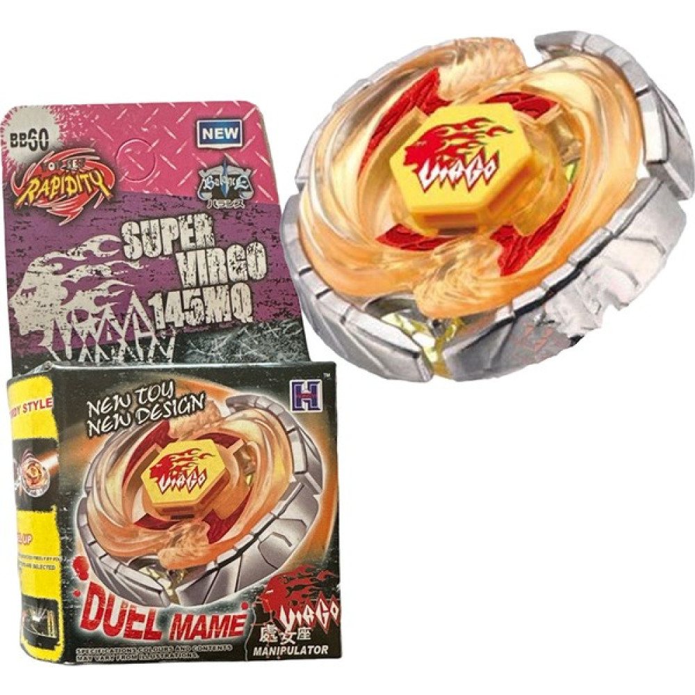 Beyblade BB60 Beyblade Metal Fusıon Earth Virgo Wl-Fırlatıcısız - (ClearEyelets)Black-RadiantOrchid Oyuncak Fiyatı