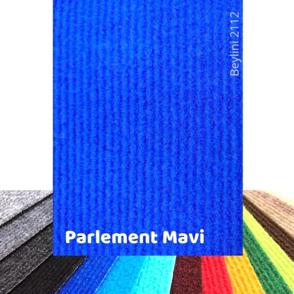 Beylini Halıfleks Rip Halı Keçe Halı Zemin ve Yer Kaplamaları Araba,ofis,ev,bahçe,organizasyon Halısı - Mavi - Koyu Mavi - 300 x 100 cm Salon Halısı Fiyatı