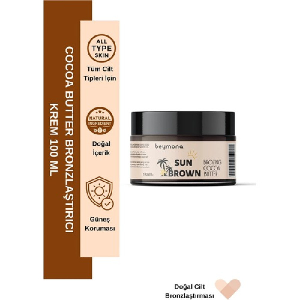 Beymona Bronzlaştırıcı Kakao Butter Krem 100 ml Güneş Kremleri ve Losyonları Fiyatı