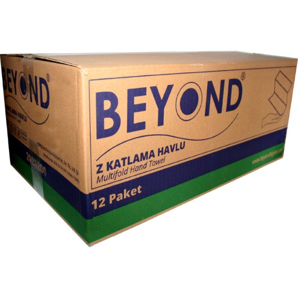 Beyond Dispenser Z Katlama Havlu Peçete 12 Paket Ekonomik - Beyaz Kağıt Havlu Fiyatı