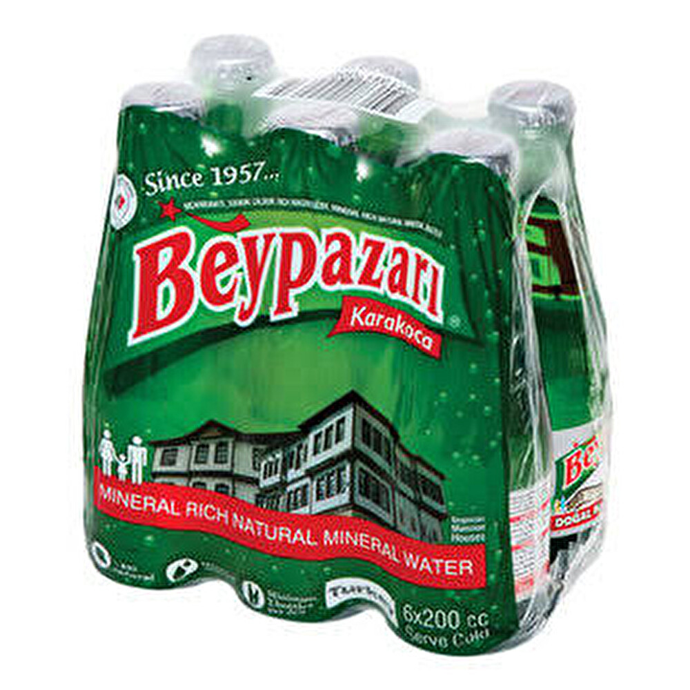 Beypazarı Doğal Maden Suyu 6x200 ml Maden Suyu ve Soda Fiyatı