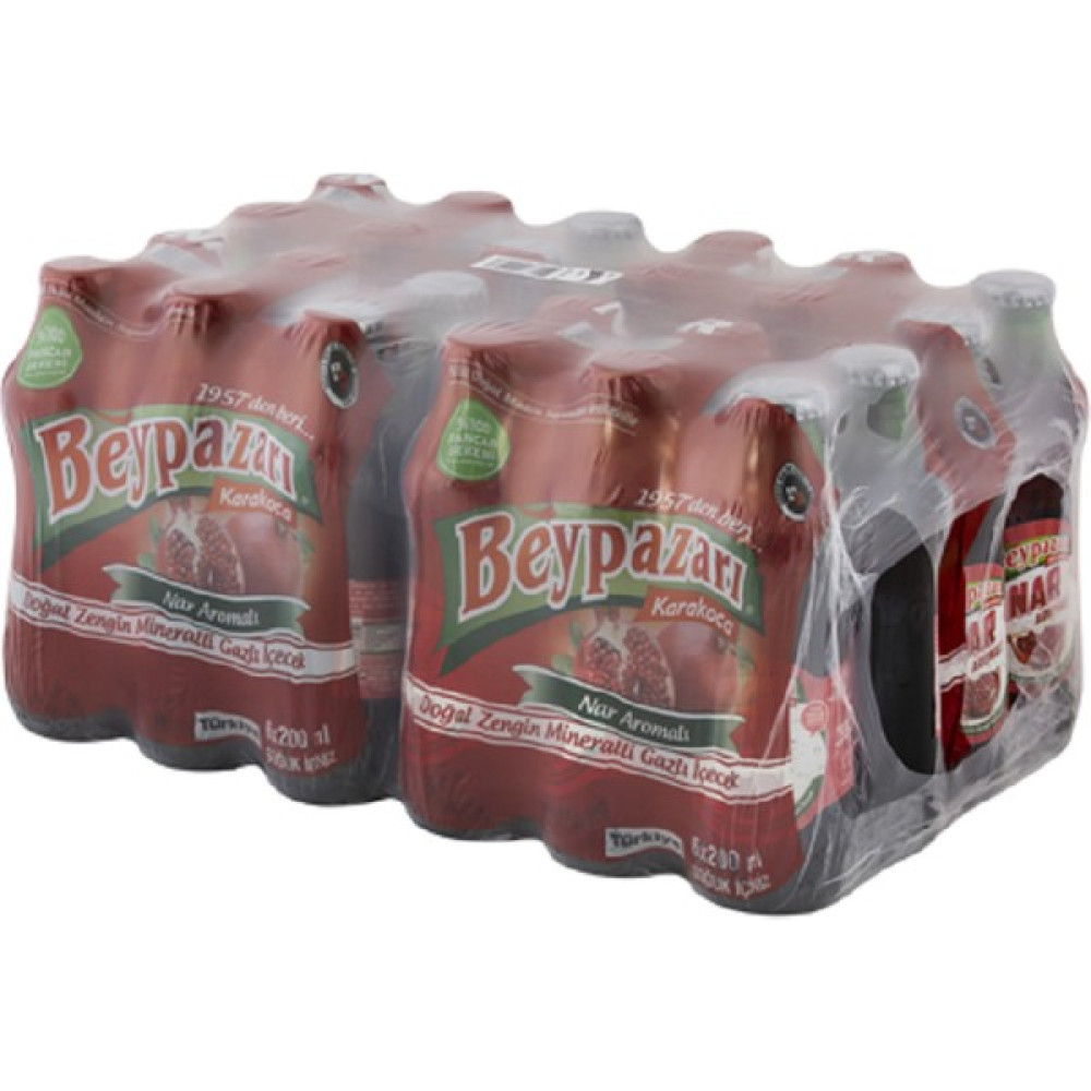 Beypazarı Doğal Maden Suyu Nar Aromalı 200 ml x 24 Adet Diğer Fiyatı