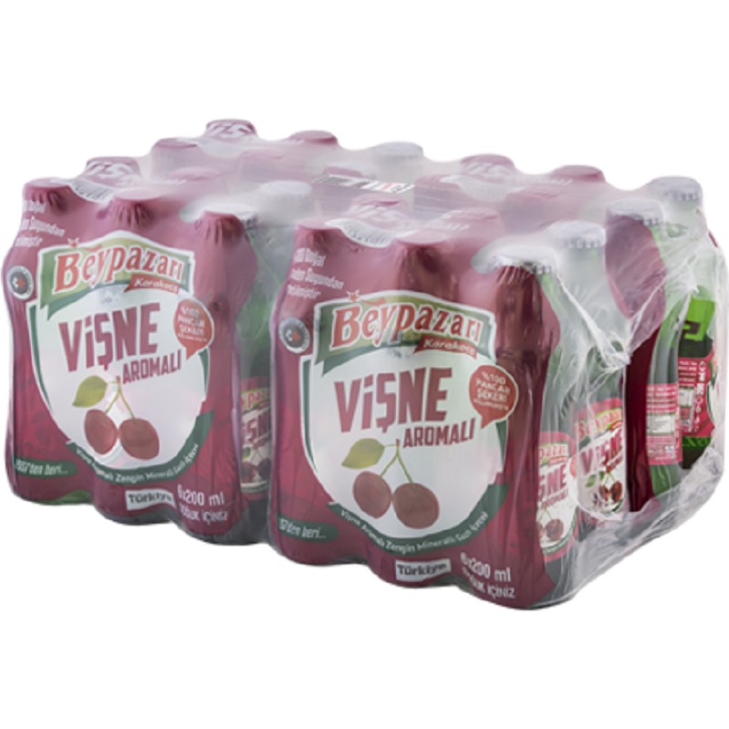 Beypazarı Doğal Maden Suyu Vişne Aromalı 200 ml x 24 Adet Diğer Fiyatı