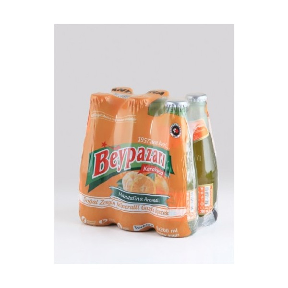 Beypazarı Mandalina Aromalı Maden Suyu 6'lı 200 ml Diğer Fiyatı