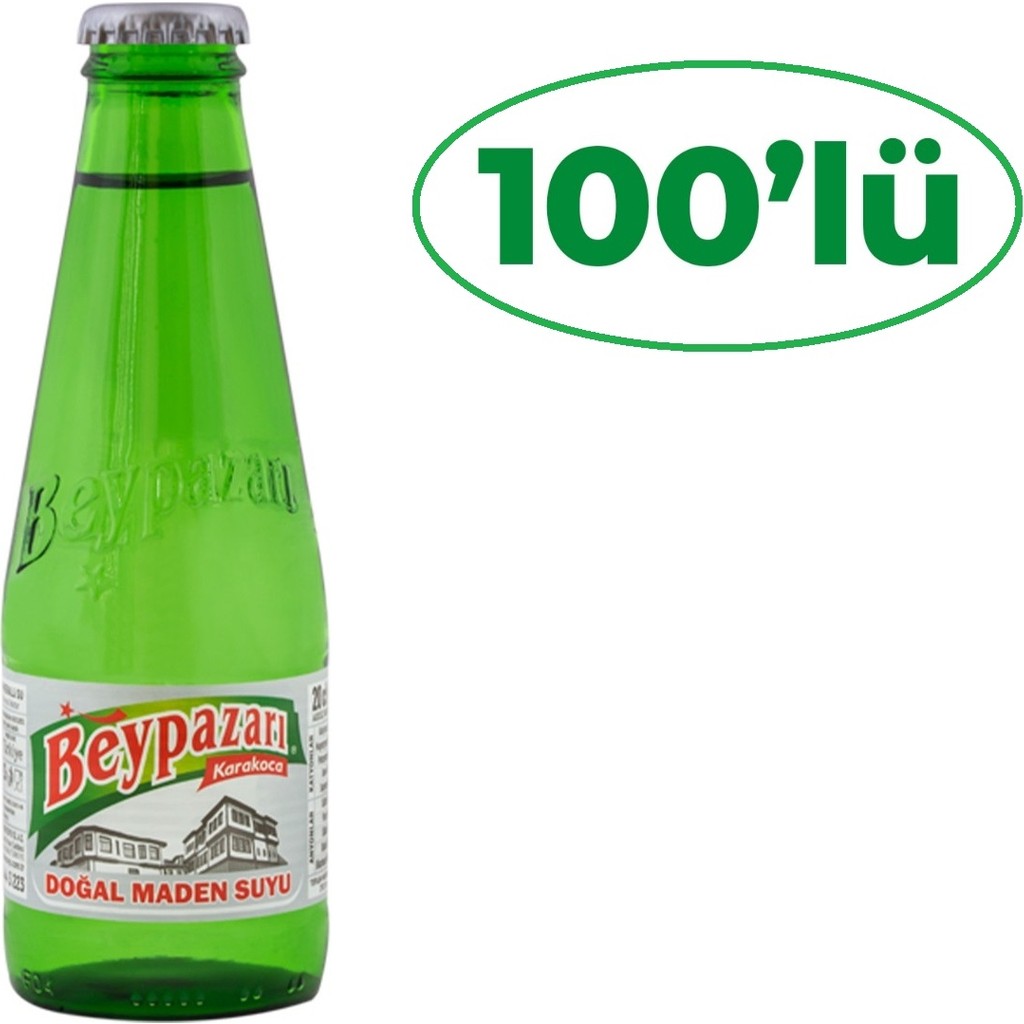 Beypazarı Sade Maden Suyu 20'li 5 Koli (100 Şişe) Diğer Fiyatı
