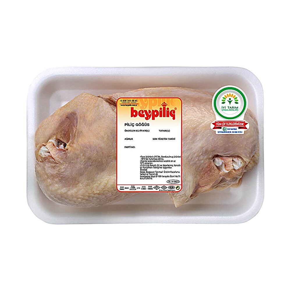 Beypiliç Tabaklı Göğüs Beyaz Et Fiyatı