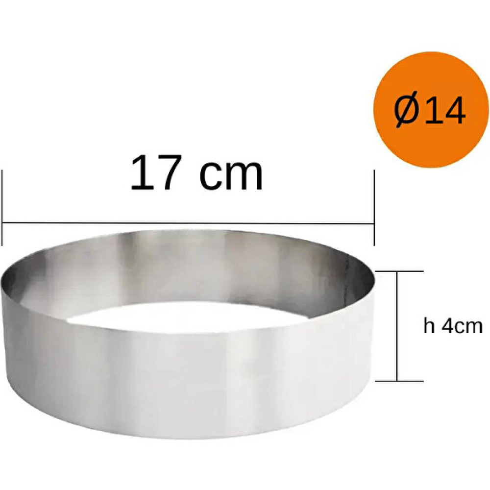 Beysa Pasta Çemberi Pandispanya Kalıbı Yuvarlak 17 cm H4 Kek Kalıpları Fiyatı