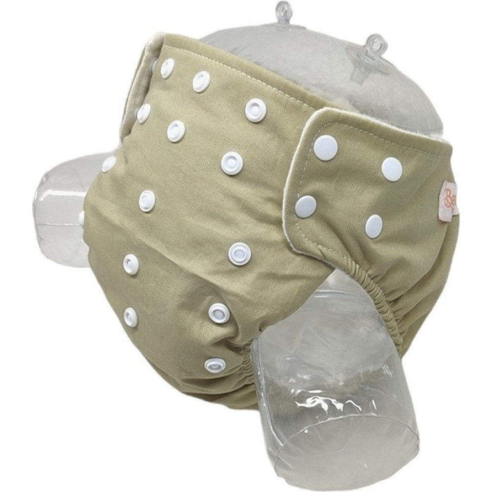 Bezhane Baby Ybb Yıkanabilir Bebek Bezi Cepli Haki YEŞIL (3KG-12KG) - 1 Bebek Bezi Fiyatı