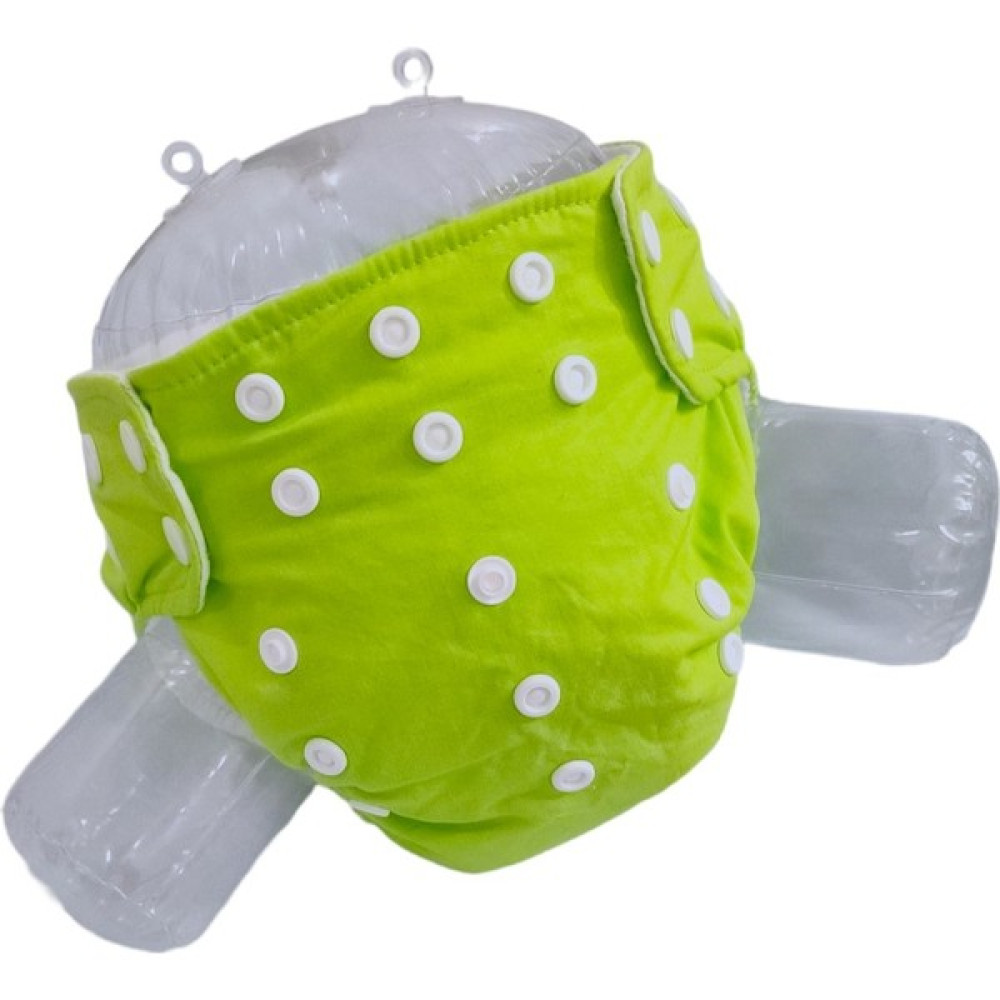 Bezhane Baby Ybb Yıkanabilir Bebek Bezi Cepli Neon YEŞIL (3KG-12KG) - 1 Bebek Bezi Fiyatı