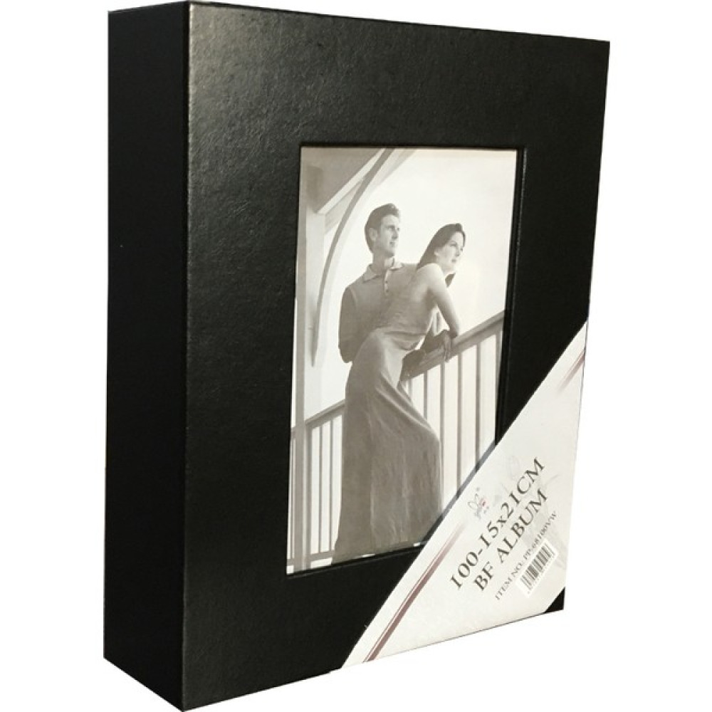 Bf Albüm Fotoğraf Albümü 100'LÜ Vinleks Deri 15X21 cm - Siyah Resim & Fotoğraf Çerçevesi Fiyatı
