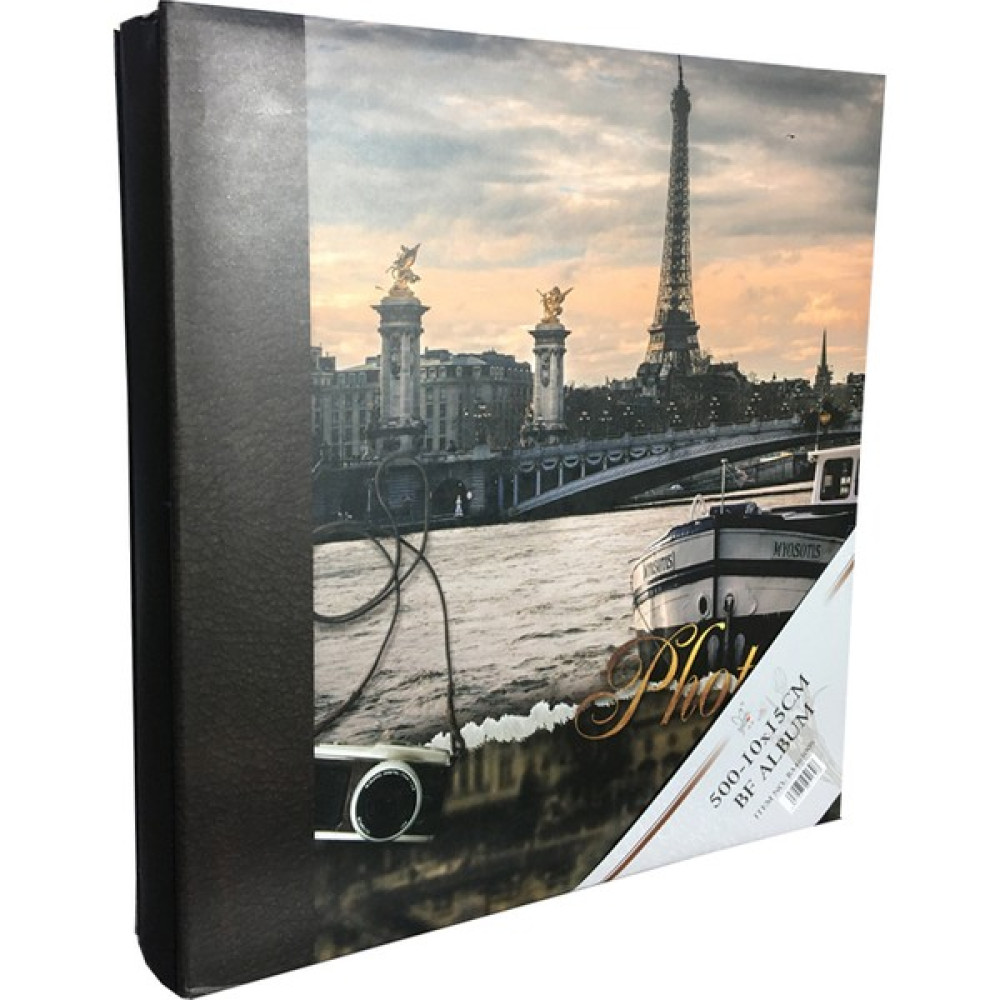 Bf Albüm Fotoğraf Albümü 10X15 500'LÜK Manzaralı Beyaz Sayfalı Anı Albümü - Kahverengi - 10 x 15 cm Resim & Fotoğraf Çerçevesi Fiyatı