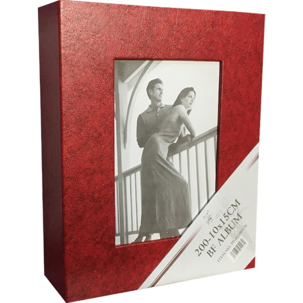 Bf Albüm Fotoğraf Albümü 200'lü 10 x 15 cm - Kırmızı Resim & Fotoğraf Çerçevesi Fiyatı