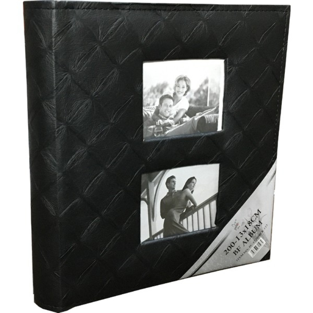 Bf Albüm Fotoğraf Albümü 200'lü Deri 13 x 18 cm - Siyah Resim & Fotoğraf Çerçevesi Fiyatı