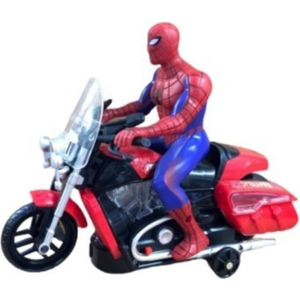 Bfy Toys Medska Spiderman Pilli Işıklı Motorlu Örümcek Adam , Spıderman , Motar, Motorsiklet Y058 - Renkli Oyuncak Araç Fiyatı