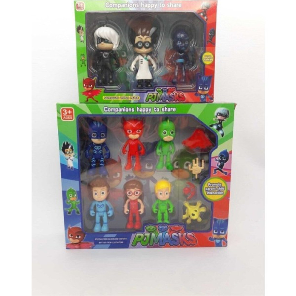 Bfy Toys Pjmasks 13'lü Pijamaskeliler Figür Seti Romeo Gece Ninjası Ay Kız Kedi Çocuk Kertenkele Ba - Renkli Oyuncak Fiyatı