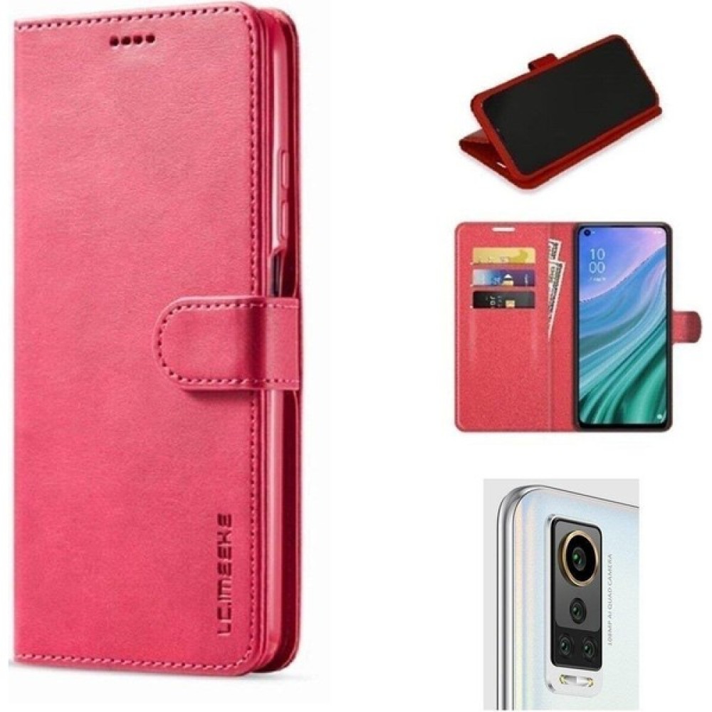 Bg Aksesuar General Mobile Gm 22 Pro Cüzdanlı ve Kapaklı Kılıf - Kırmızı - General Mobile GM22 Pro Cep Telefonu Kılıfı Fiyatı