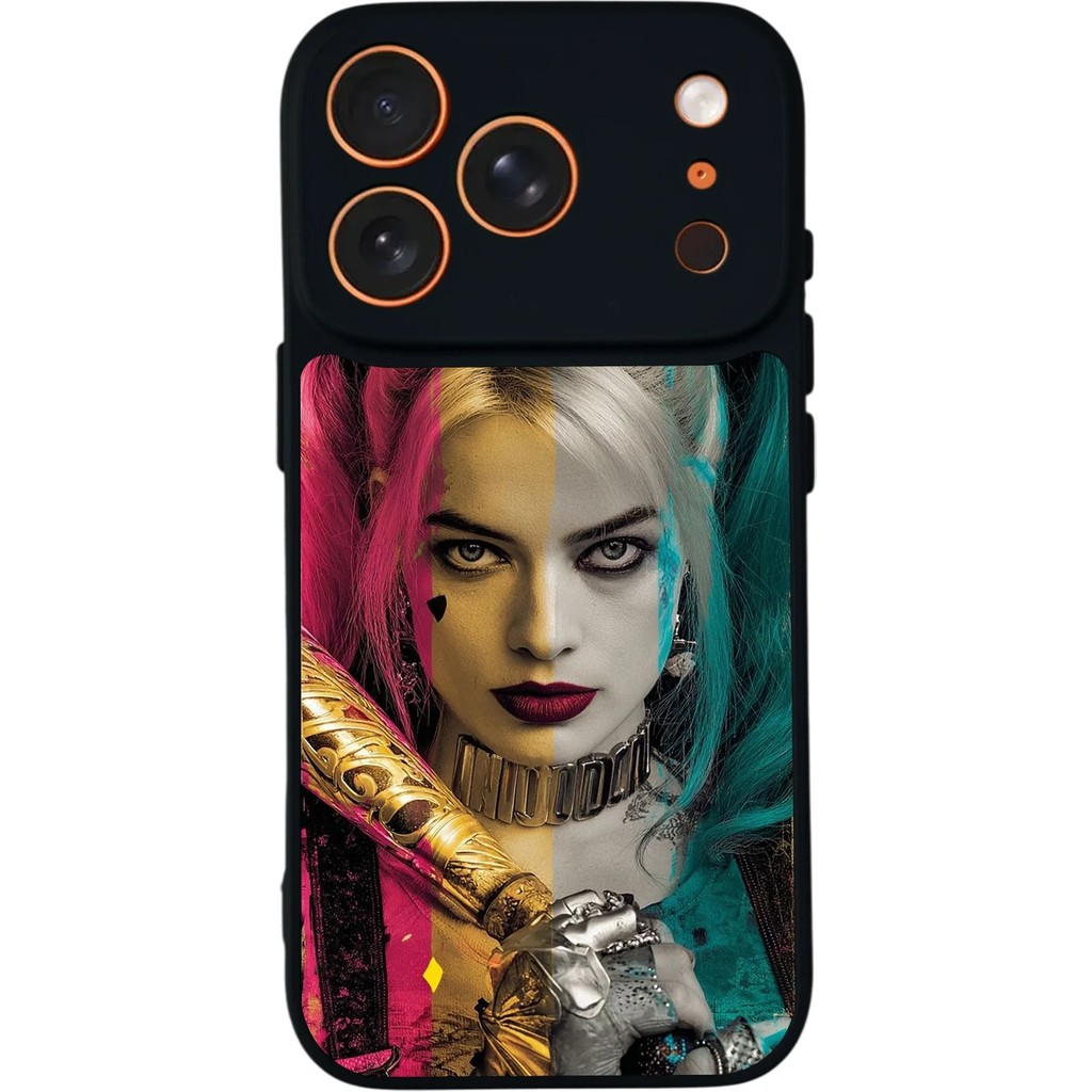 Bg Aksesuar iPhone 17 Pro Max Uyumlu Harleyqueen Tasarımlı Glossy Premium Kılıf - Siyah - HarleyQueen-1156 Cep Telefonu Kılıfı Fiyatı