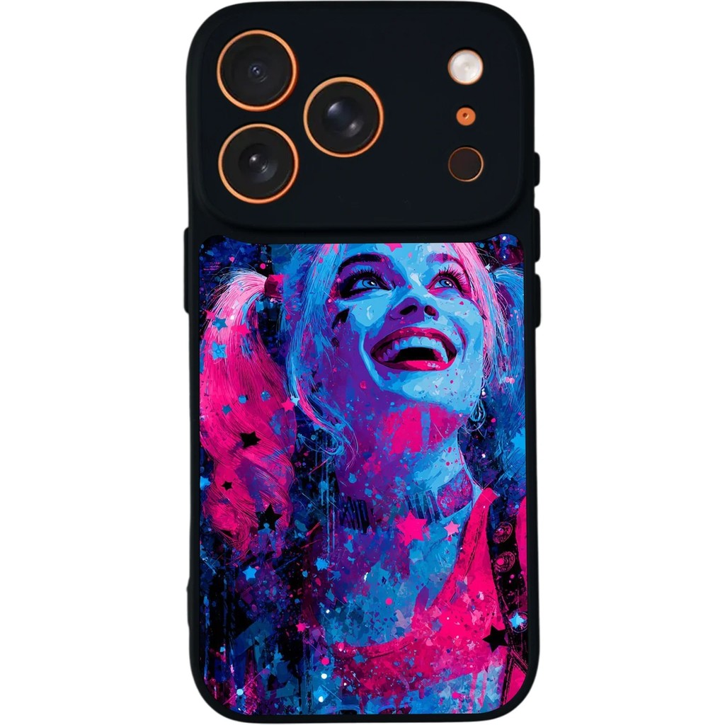 Bg Aksesuar iPhone 17 Pro Max Uyumlu Harleyqueen Tasarımlı Glossy Premium Kılıf - Siyah - HarleyQueen-1158 Cep Telefonu Kılıfı Fiyatı