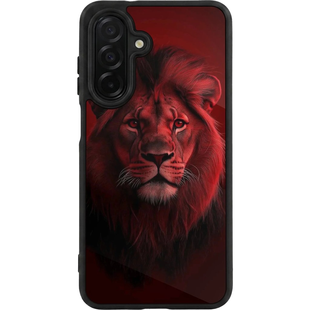 BG AKSESUAR Samsung Galaxy A56 Uyumlu Aslan Tasarımlı Glossy Premium Kılıf - Siyah - Aslan-42 Cep Telefonu Kılıfı Fiyatı