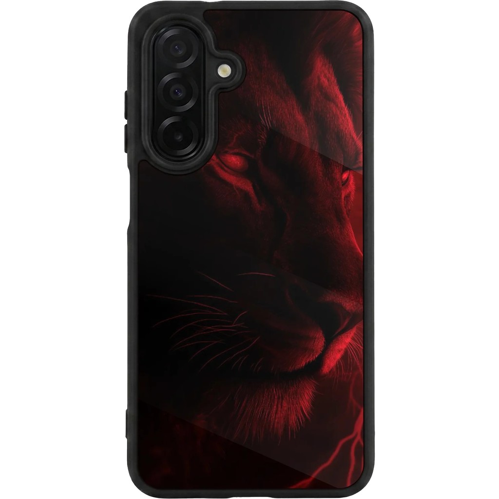 BG AKSESUAR Samsung Galaxy A56 Uyumlu Aslan Tasarımlı Glossy Premium Kılıf - Siyah - Aslan-43 Cep Telefonu Kılıfı Fiyatı