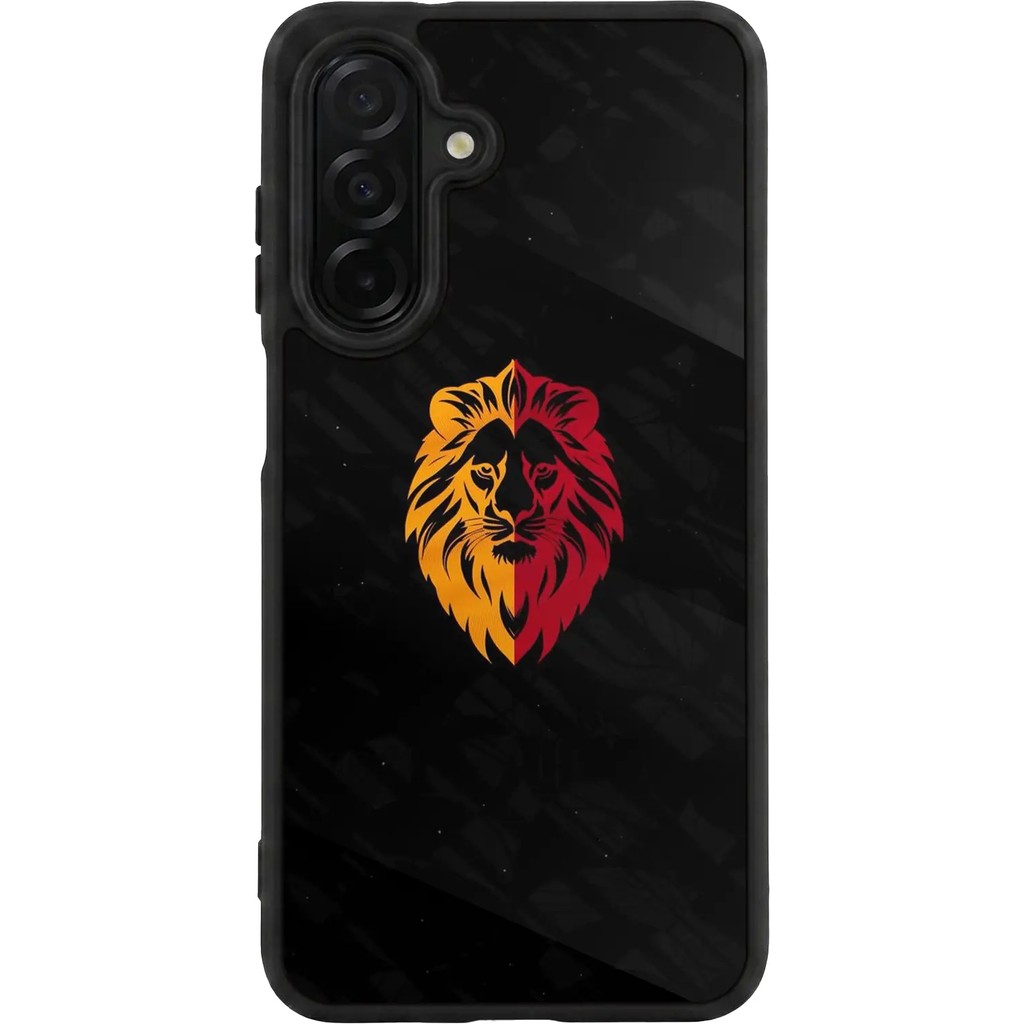 BG AKSESUAR Samsung Galaxy A56 Uyumlu Aslan Tasarımlı Glossy Premium Kılıf - Siyah - Aslan-48 Cep Telefonu Kılıfı Fiyatı