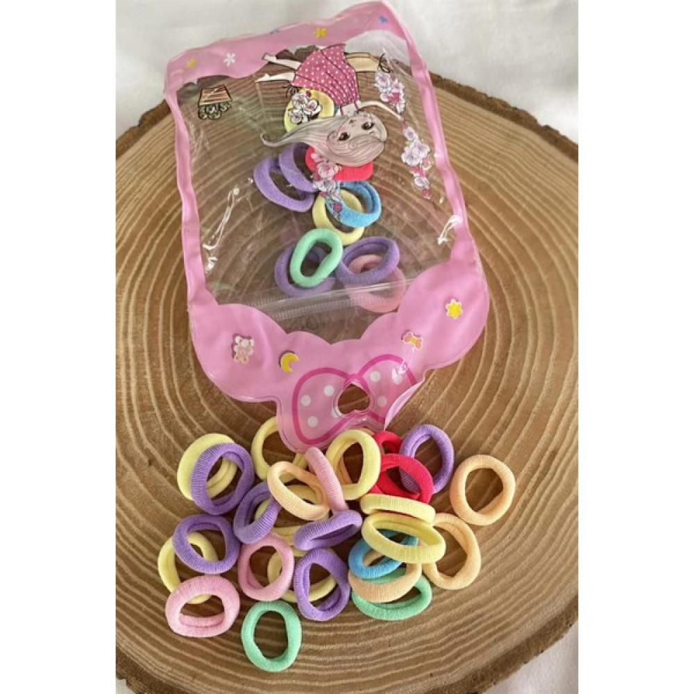 Bg Karışık Renk Havlu Lastik Toka Set (Minik) Toka, Taç & Saç Bandı Fiyatı
