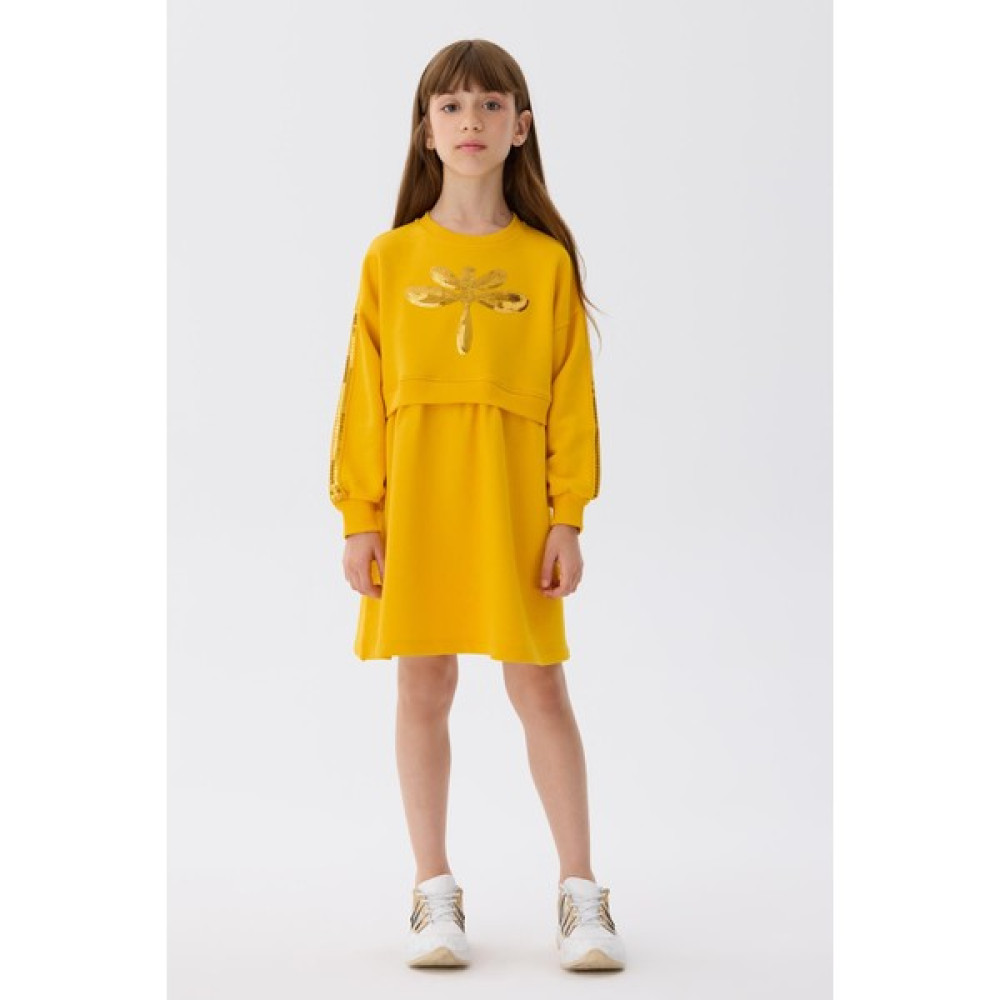 Bg Store Kız Çocuk Hardal Elbise Kız Çocuk Elbise Fiyatı
