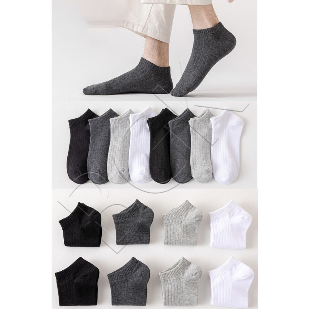 Bgk Unisex 8 Çift Pamuklu Basic Derbili Çorap Soket Çorap Fiyatı