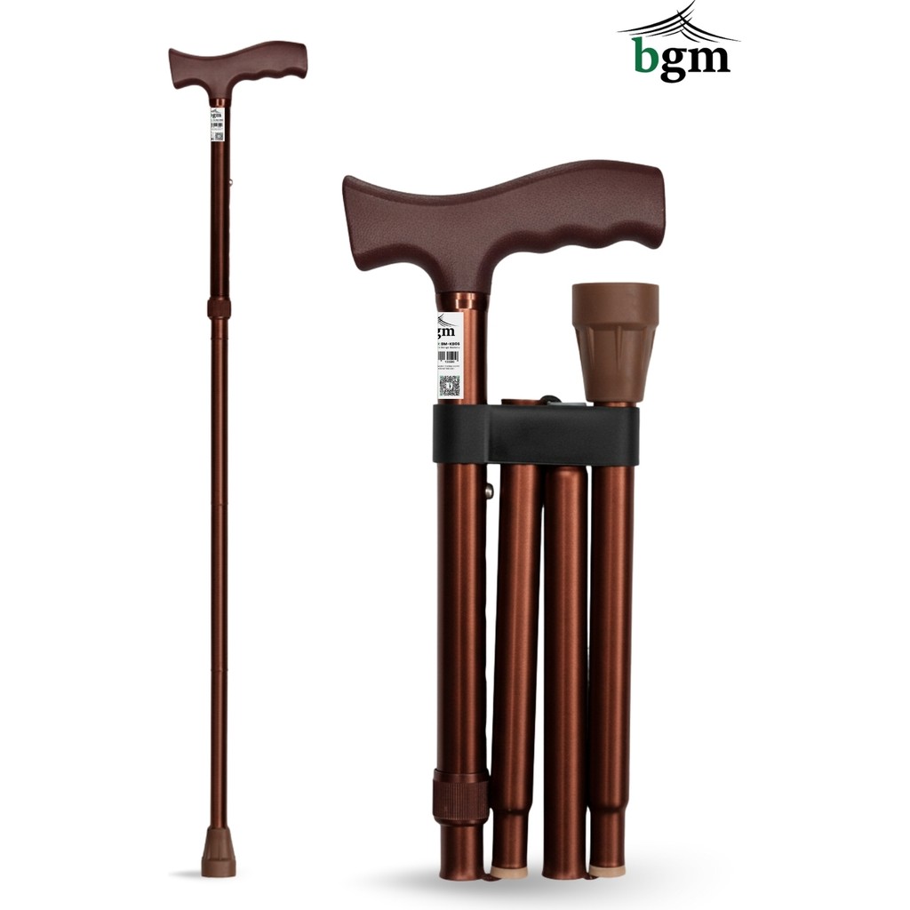 BGM Baston Katlanabilir Denge Bastonu Yüksek Kalite Ayarlanabilir Baston Asa - Bronz Diğer Fiyatı