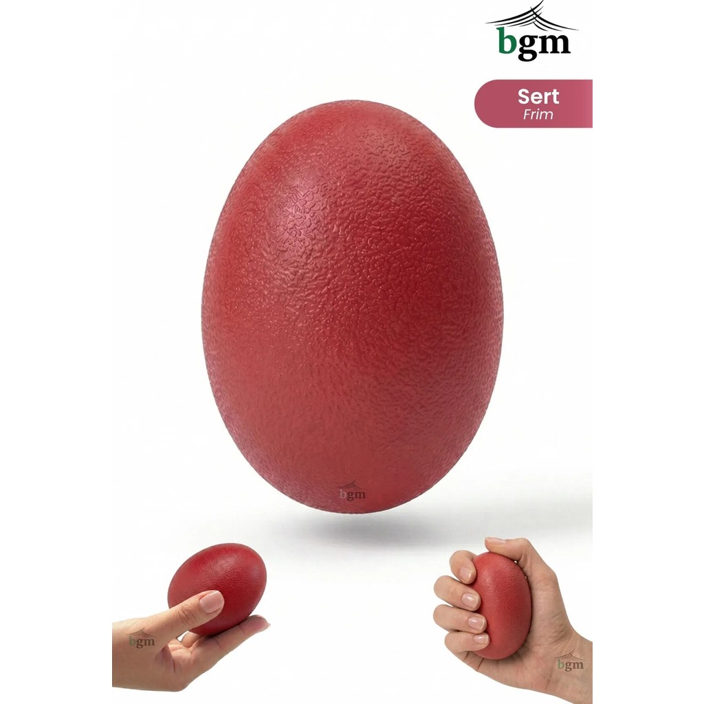 BGM El Egzersiz Topu – El, Parmak, Bilek ve Ön Kol Güçlendirme Topu, Kavrama Gücü Geliştirme ve Günlük Egzersiz İçin Özel Tasarım - Kırmızı Diğer Fiyatı