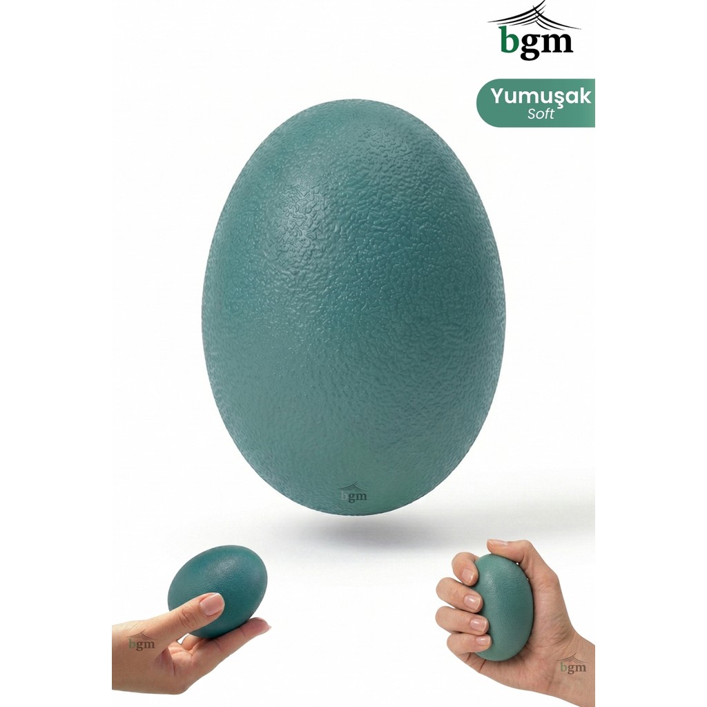 BGM El Egzersiz Topu – El, Parmak, Bilek ve Ön Kol Güçlendirme Topu, Kavrama Gücü Geliştirme ve Günlük Egzersiz İçin Özel Tasarım - Yeşil Diğer Fiyatı