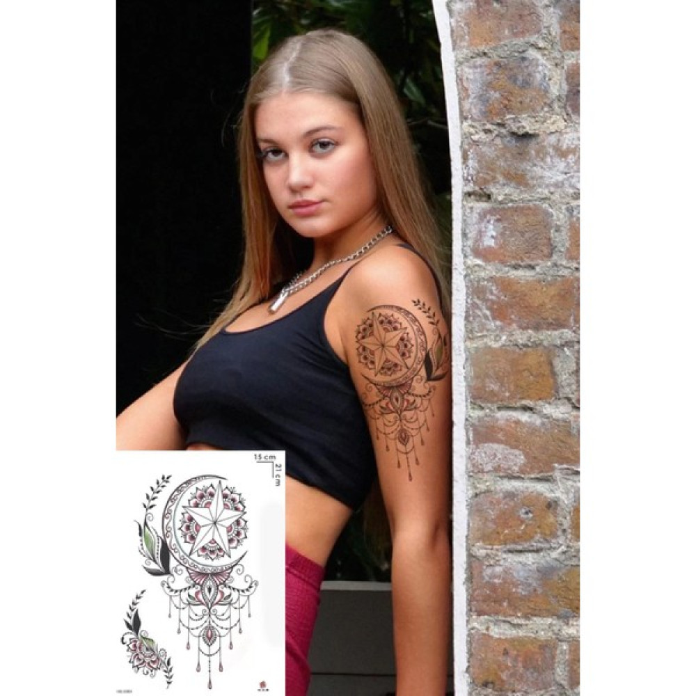 BGM Mandala Geçici Dövme Tattoo Oto Boyaları Fiyatı