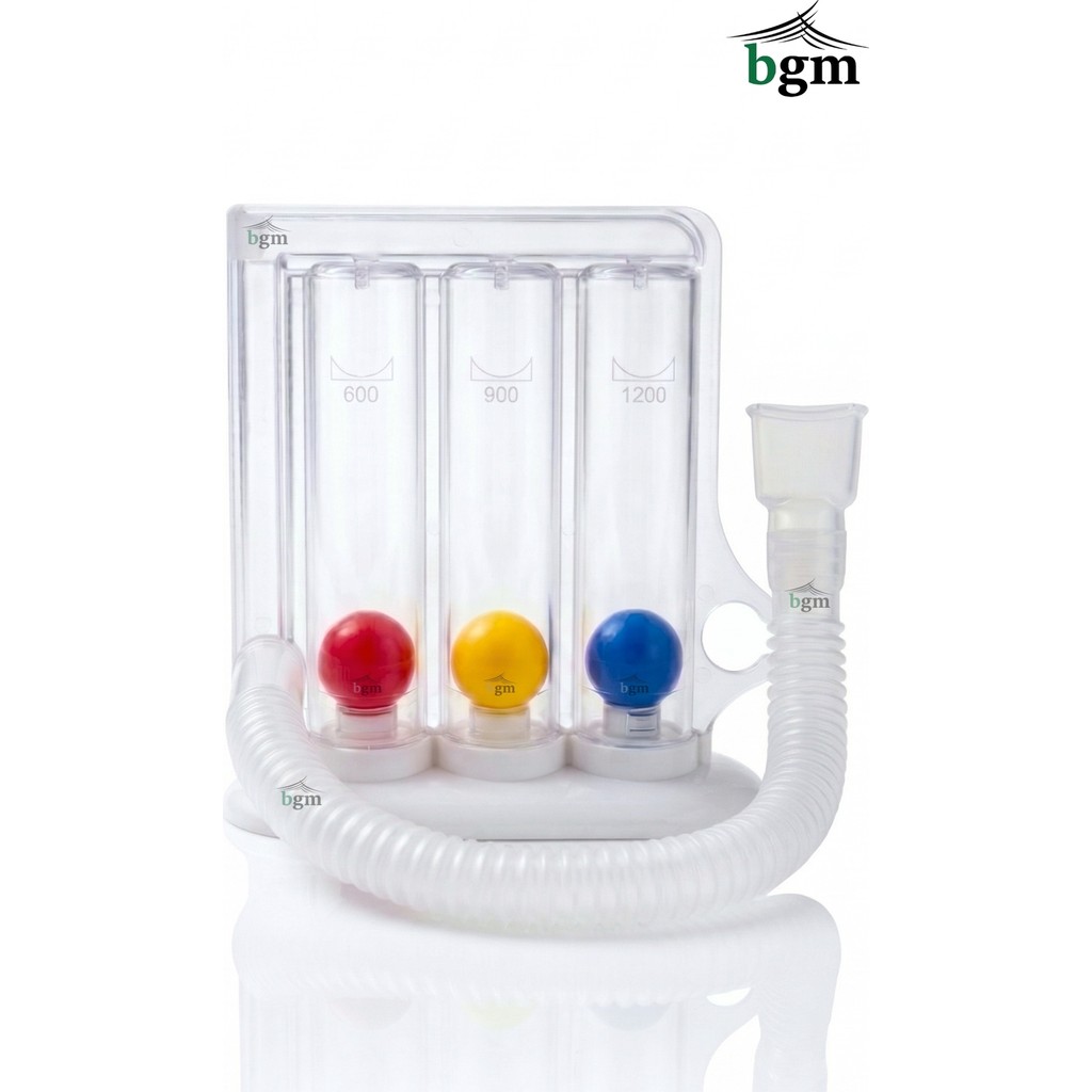 BGM Triflo Solunum Egzersiz Cihazı – 3 Kademeli Nefes Kapasite Geliştirici/Egzersiz Spirometre Diğer Fiyatı