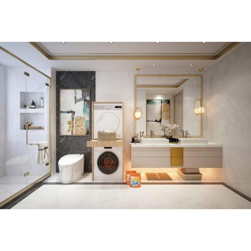 BGR Mobilya Ahşap-Banyo Dolabı Çamaşır Makinesi Dolabı Kurutma Makinesi Dolabı Çekmeceli Banyo Dolabı / Mobilyası Fiyatı