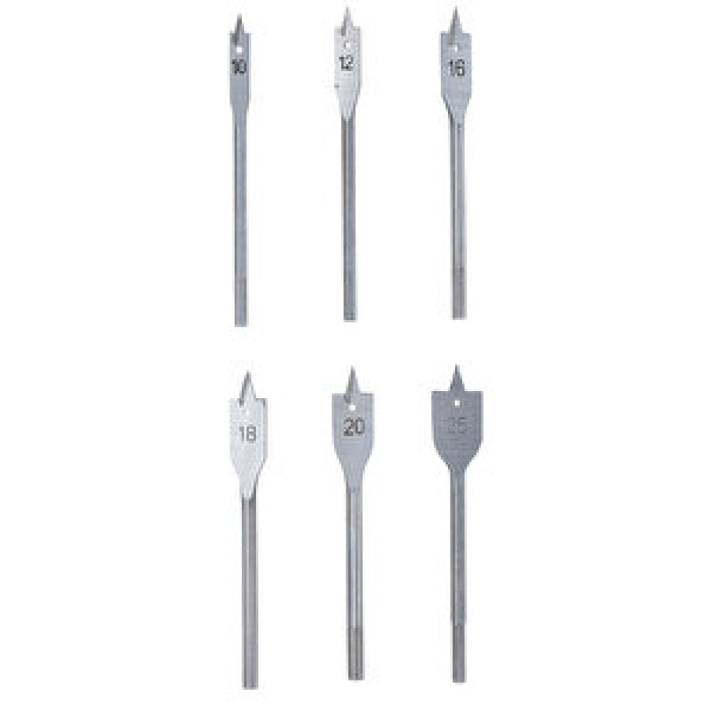 Bgs Düz Freze Matkap Seti 10 - 25 Mm | 6 Pcs Matkaplar Fiyatı
