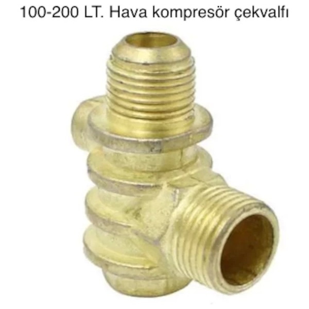 Bh 100 Lt - 200 Lt Kompresör Çekvalfi 1/2 - 20,5 mm - 19 mm - 10 mm Hava Kompresörü Fiyatı