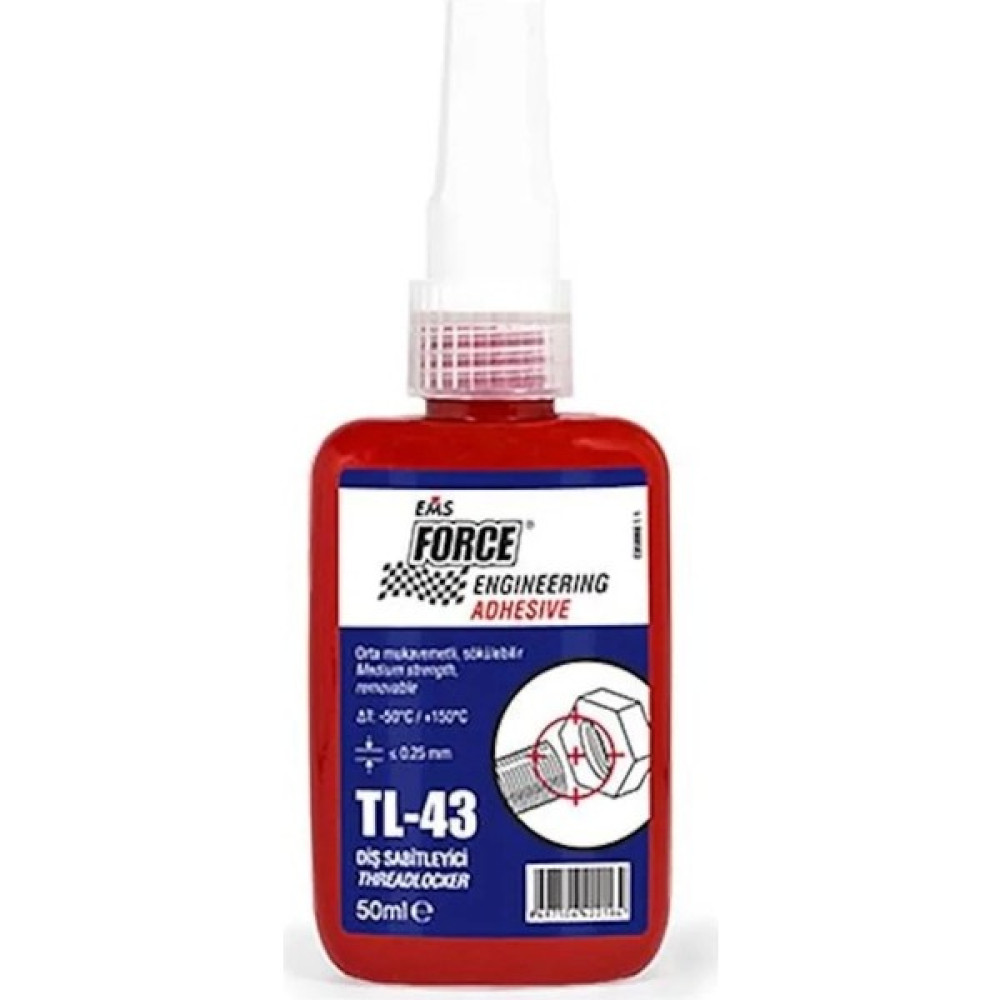 Bh Tl - 43 Civata Sabitleyici Orta Kuvetli 50 ml Nalburiye & Hırdavat Fiyatı