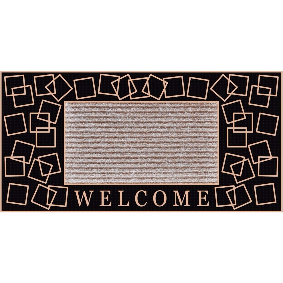B'Home B'Home Ayna Kapı Önü Paspas Halılı 40x80 cm Bronz Araca Özel Paspaslar Fiyatı