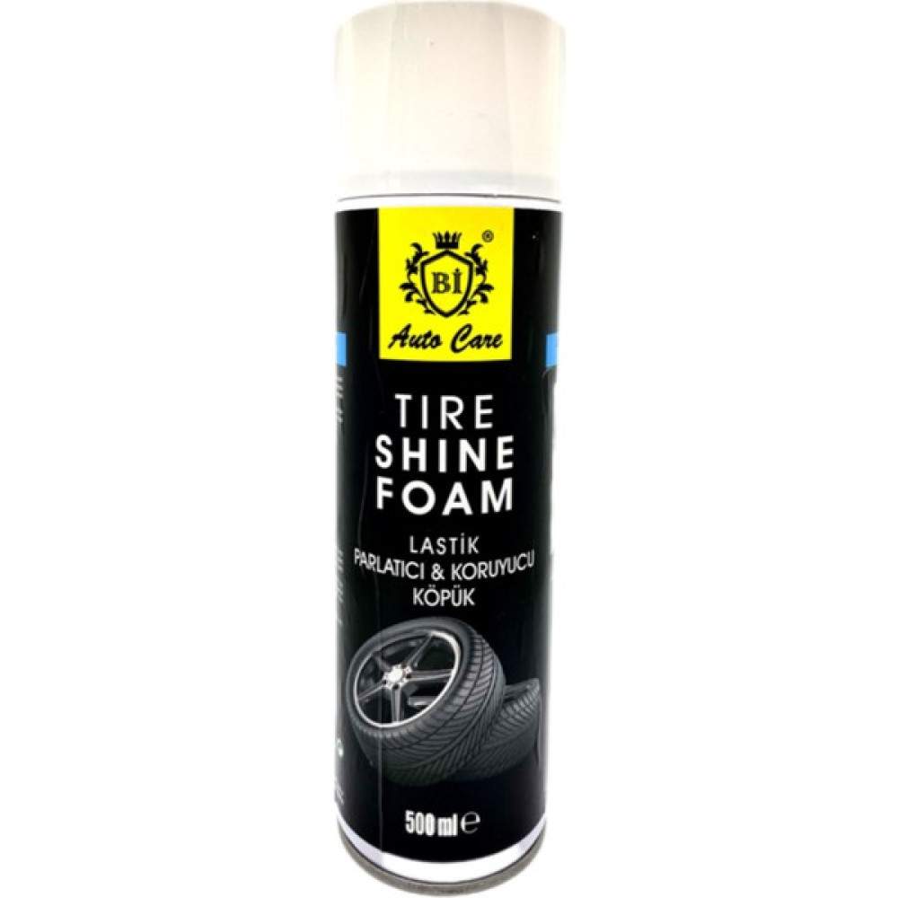 Bi Auto Care Lastik Parlatıcı Temizleyici ve Koruyucu Köpük 500ML Lastikler Fiyatı