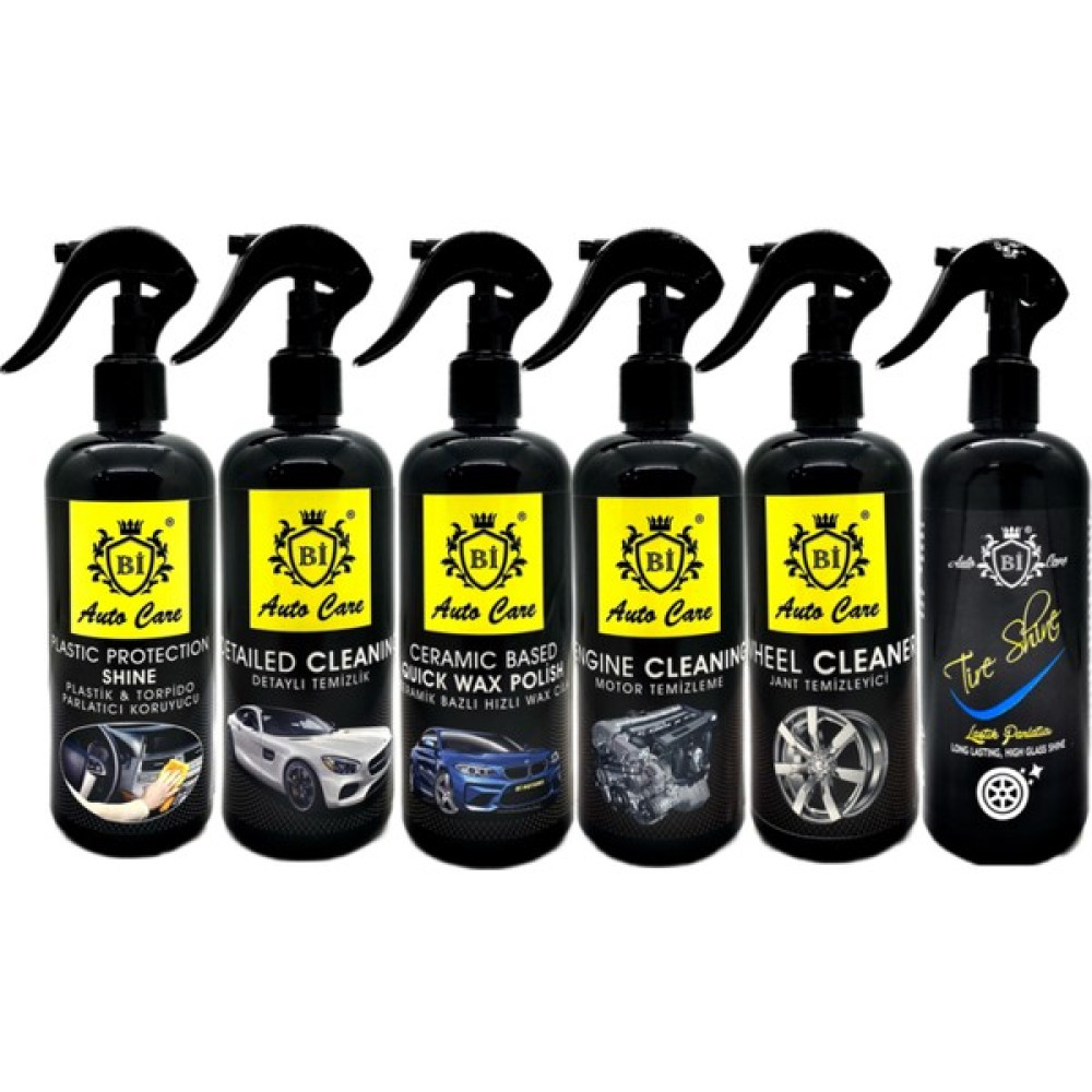 Bi Auto Care Ultra Profesyonel Oto Bakım Seti Araba Yıkama Lastik Parlatıcı Temizlik Cila Seti Oto Bakım & Temizlik Ürünleri Fiyatı