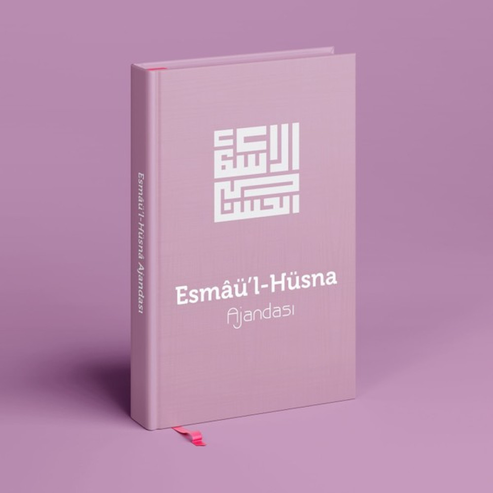 Bi Dünya Haber Özel Seri Esmaül Hüsna Ajandası Pembe Kapak Ajanda Fiyatı