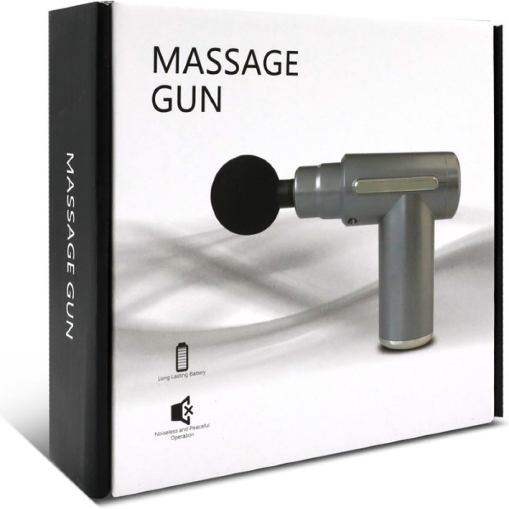 Bi Dünya İletişim Massage Gun Kablosuz Sporcu Masaj Tabancası 6 Kademeli 4 Başlıklı Profesyonel Masaj Aleti Siyah Masaj Cihazları Fiyatı