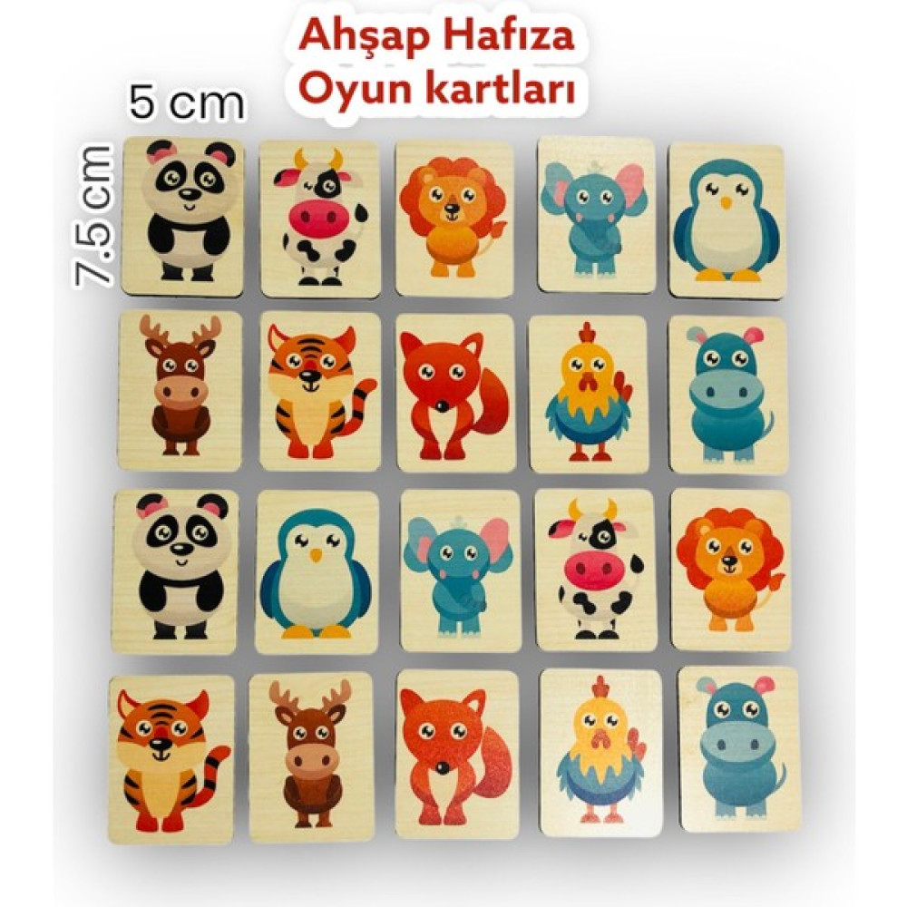 Bi Hayal Dekor Zeka Kartları Eşleştirme Oyunu Hafıza Kartı Ahşap Eğitici Montessori Oyunları Eğitici Oyuncak Fiyatı